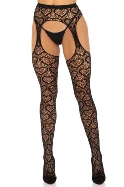 Heart Suspender Pantyhose(Heart Suspender Pantyhose)