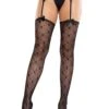 Heart Lace Thigh Highs(Heart Lace Thigh Highs)