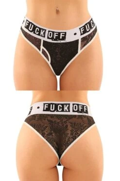Plus Size Fu** Off Panty Pack(Plus Size Fu Off Panty Pack)