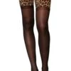 Leopard Top Thigh Highs(Leopard Top Thigh Highs)