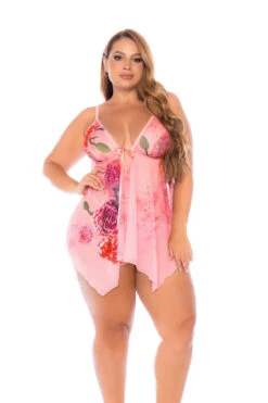 Plus Size Rosie Babydoll(Plus Size Rosie Babydoll)