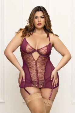 Plus Size Delilah Chemise(Plus Size Delilah Chemise)