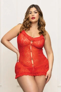 Plus Size Jasmine Chemise(Plus Size Jasmine Chemise)