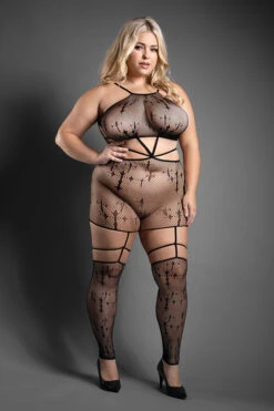 Plus Size Unholy Body Stocking(Plus Size Unholy Body Stocking)