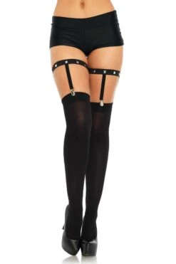 LEG AVENUE Studded Garter Suspender(Studded Garter Suspender)