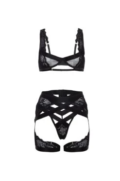 Thalia Bra Set(Thalia Bra Set) -Serpent Lane THALIALACE3PIECEBRASETLINGERIE