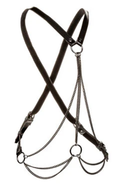 Plus Size Multi Chain Halter(Plus Size Multi Chain Halter) -Serpent Lane euphoriacollectionmultichainharness 1