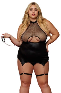 Plus Size Vela Garter Slip(Plus Size Vela Garter Slip)