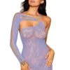 Asymmetrical Lavender Chemise(Asymmetrical Lavender Chemise)