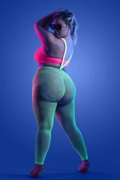 Viva Suspender Body Stocking(Viva Suspender Body Stocking) 7 Viva Suspender Body Stocking(Viva Suspender Body Stocking) -Serpent Lane neongreenglowinthedarkplussuzebodystocking