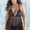 Allure Plus Size Juliette Babydoll(Plus Size Juliette Babydoll)