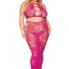 Plus Size Electric Body Stocking Set(Plus Size Electric Body Stocking Set)