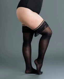 Fringe Stockings(Fringe Stockings) -Serpent Lane plussizefringethighhighs