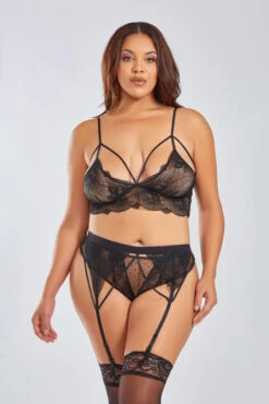 Everly Bra Set(Everly Bra Set) -Serpent Lane plussizelingerieset