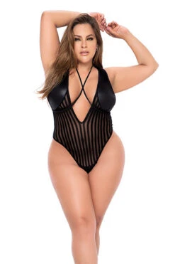 Serpent Lane -Serpent Lane plussizepinstripeteddy 8f888e51 ed1d 4ab1 bab0 2afa042d9a94