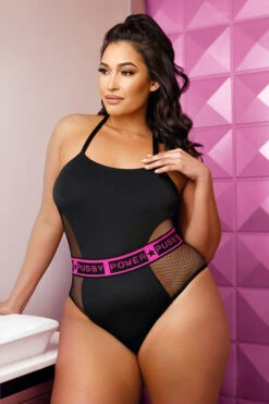 Pussy Power Bodysuit(Pussy Power Bodysuit) -Serpent Lane plussizepussypowerbodysuit