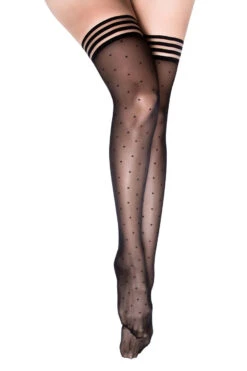 Kix'ies Polka Dot Thigh Hights(Kixies Polka Dot Thigh Hights)