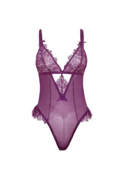 Katana Teddy(Katana Teddy) -Serpent Lane purple lace teddy