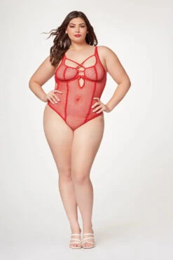 Plus Size Elise Teddy(Plus Size Elise Teddy) -Serpent Lane redplussizefishnetteddy 6ceba57c 0064 45c2 bd8f 502b581ef5c1