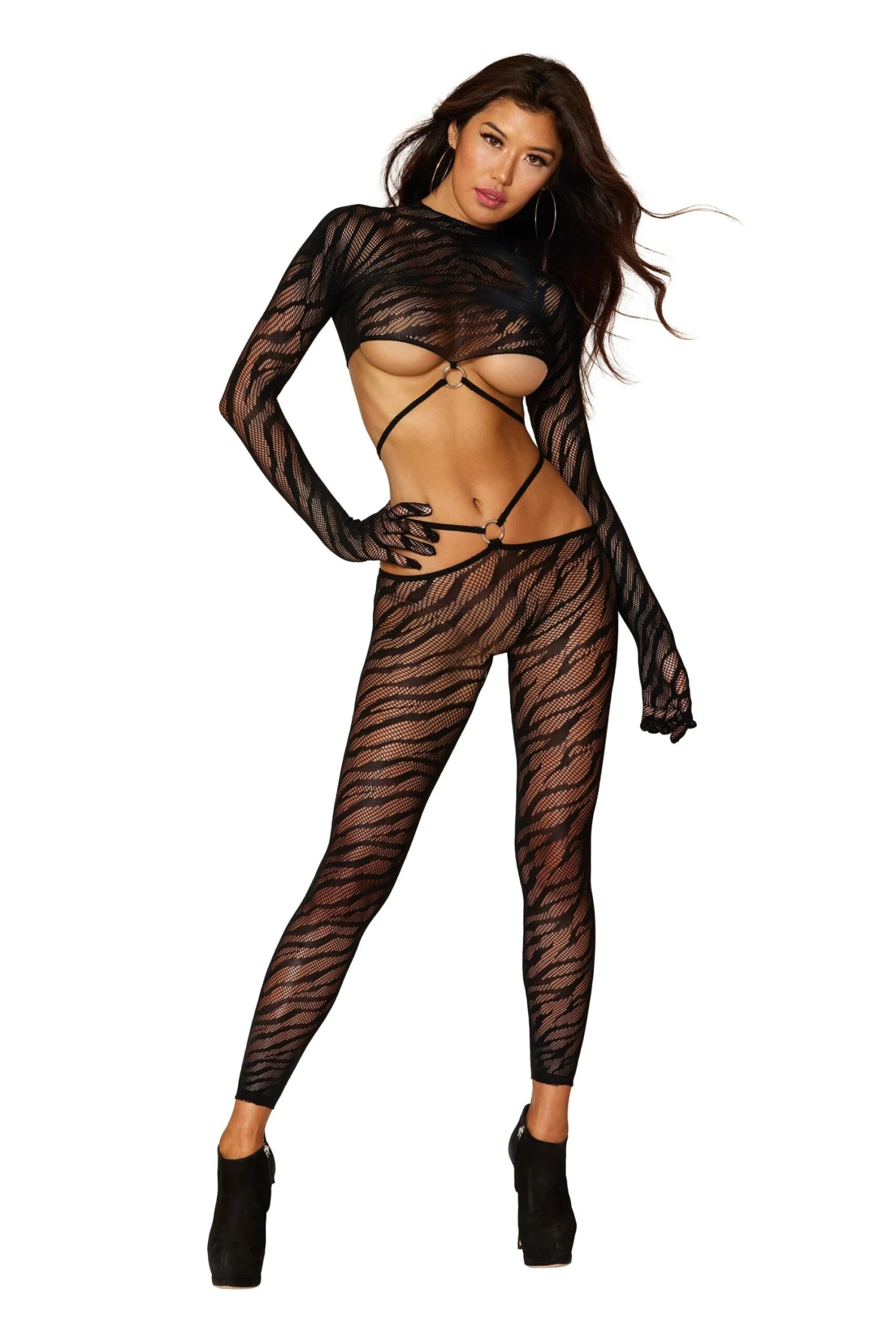 Zebra Body Stocking(Zebra Body Stocking) 1 Zebra Body Stocking(Zebra Body Stocking)